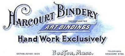 Harcourt Bindery logo
