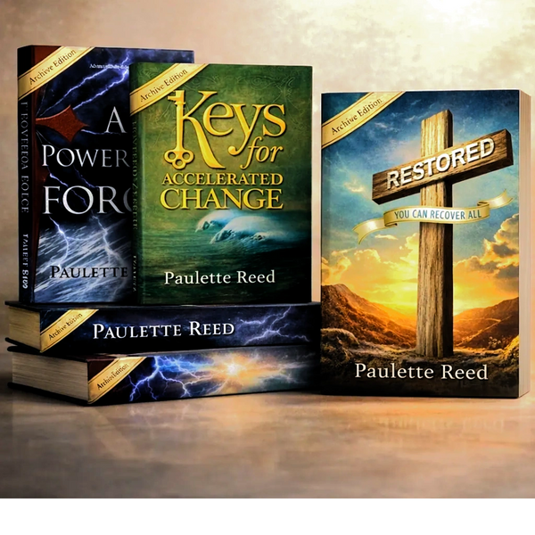 These books represent years of growth, and dedication to helping others transform their lives. Whi