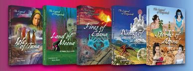 The Legend of Greywinds 5-book fantasy saga for tweens.