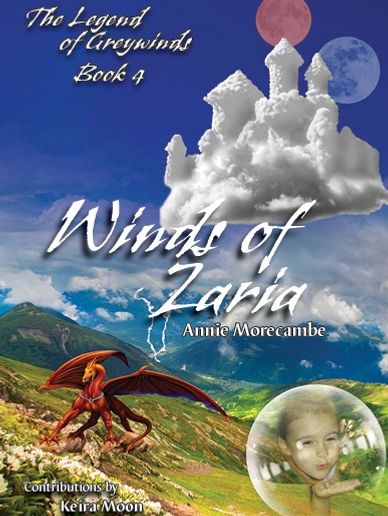Winds of Zaria, Book 4 in The Legend of Greywinds saga where fairies and talking trees are common.