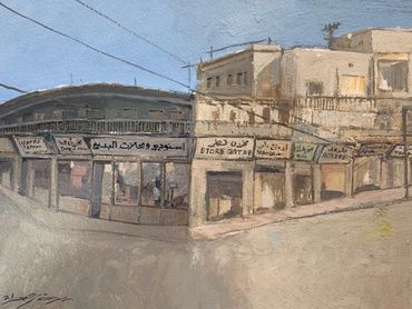 لوحه للفنان يوسف احمد