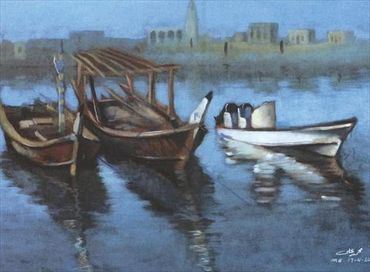 لوحة للفنان محمد علي