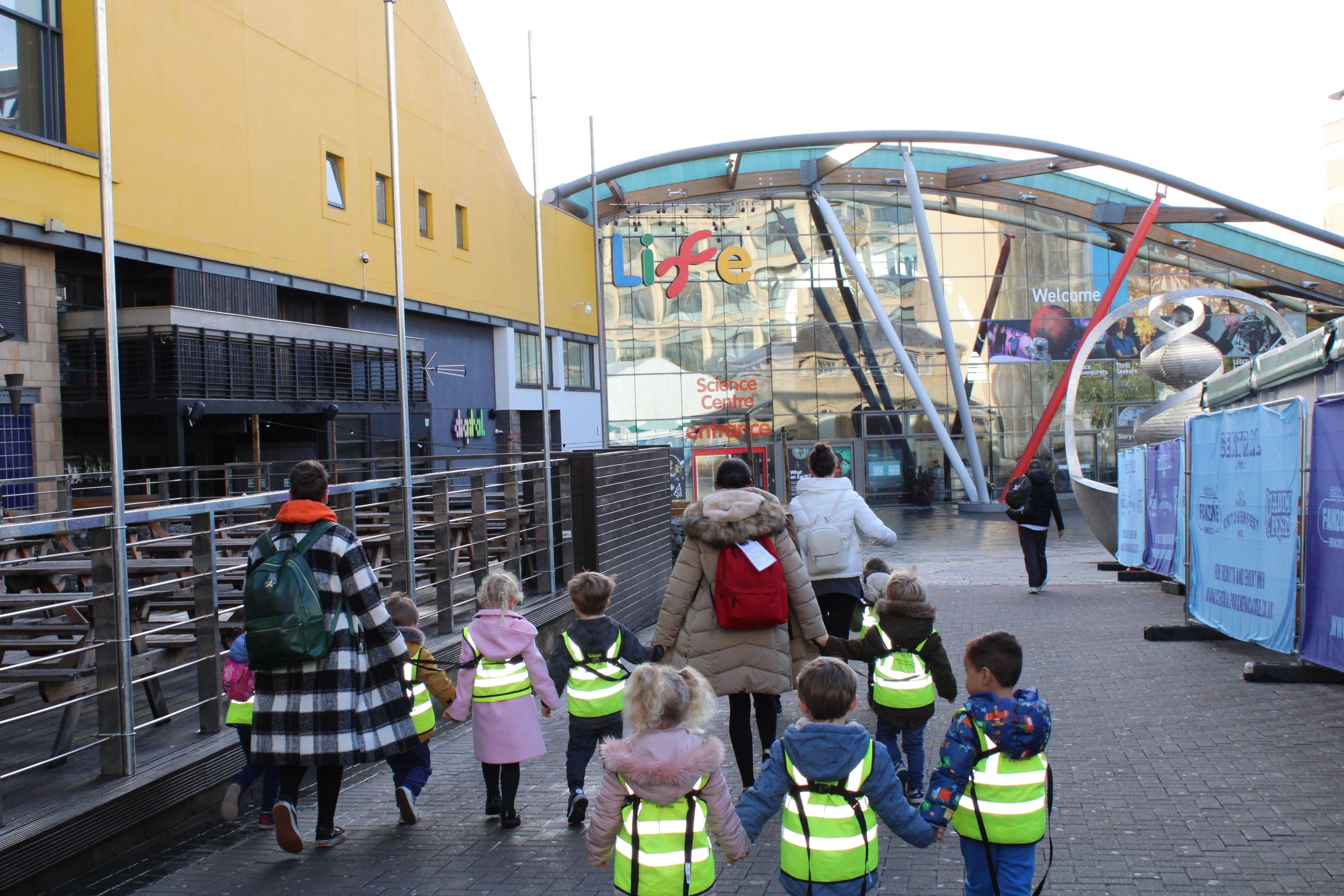 Pre School trip to the Centre for Life October 2022 