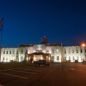 Lakefront airport main terminal.