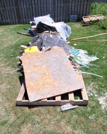 Junk Removal. Construction Debris