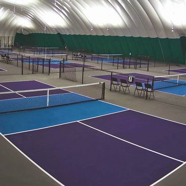 Image of the courts inside PE Clarksville