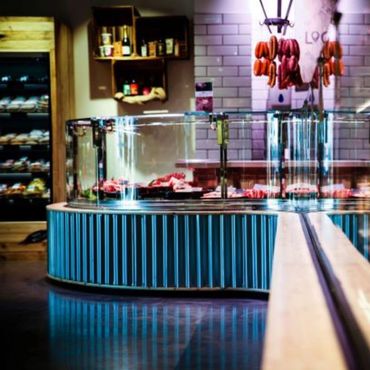 Butcher Counter by stagecraft display ltd