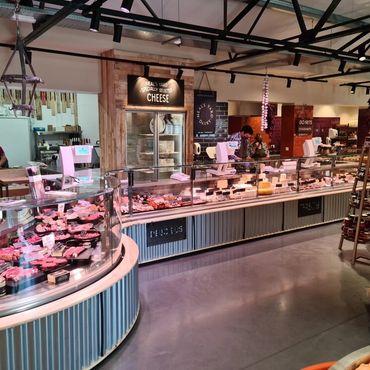 Butcher Counter by stagecraft display ltd