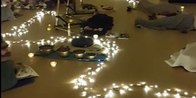 Group Gong Sound Bath Holistic Therapy