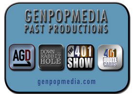 GenpopMedia's productions include Down the Rabbit Hole, the 401 Show & Anatomy of a Great Deception