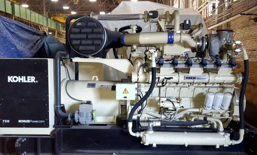 750 KW Kohler Natural Gas Generator