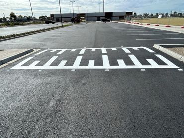 Piano key line marking