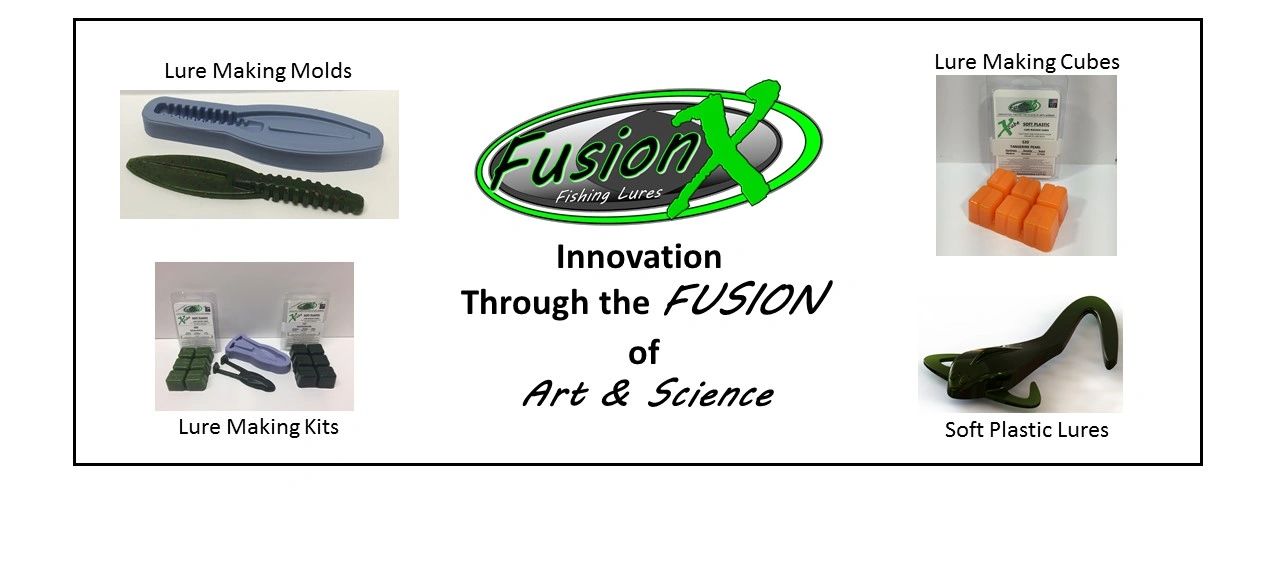 FusionX Fishing fishing lures, lure making, lure making kits