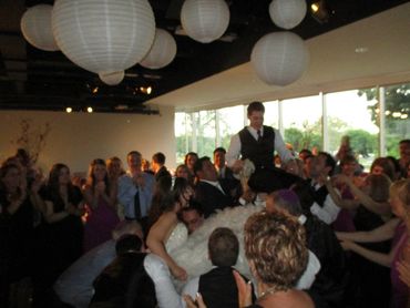 Jewish wedding dancing