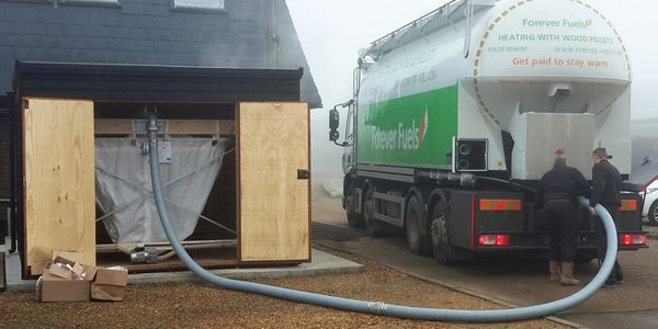 Biomass Boiler Wood Pellet Delivery