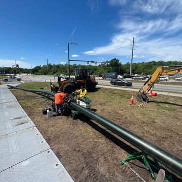 HDPE fusion and HDD installation