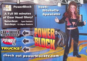 Original Host of PowerBlock TV Michelle Spaziano