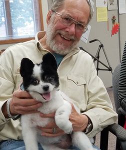 Often pets visit us.