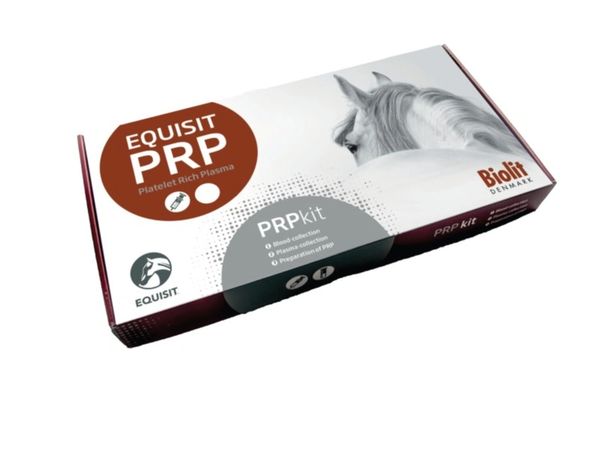 Equisit PRP kit for platelet-rich plasma therapy in horses.