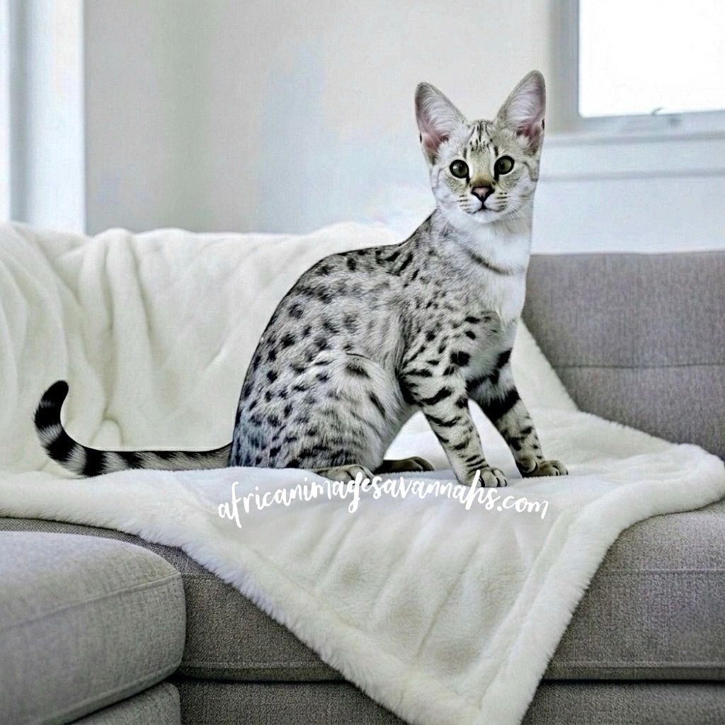 Silver F1 Savannah cat
Silver Savannah Kitten
Silver Savannah kittens for sale
White Savannah cat
