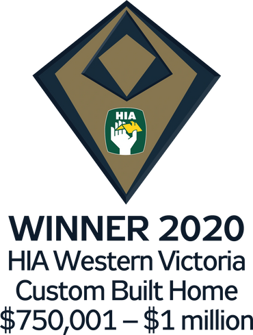 James Taylor Building WINNER 2020 HIA Western Victoria Australia Custom Build Home $750,001 - $1 mil