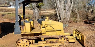 Our small bulldozer.