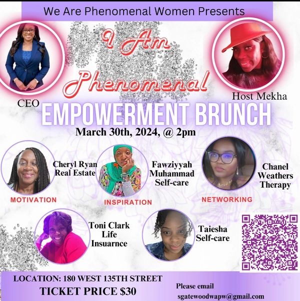 I Am Phenomenal Empowerment Brunch hosted by CEO Sherneice Gatewood-ALLI & Vice President Mekha 