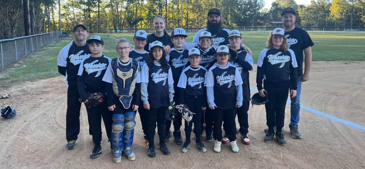 A group of young baseball players posing for a picture.