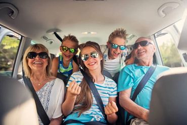 From 1 to 10 passengers