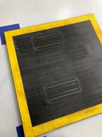 Tire stains on Wheel Coaster and not on your floor.