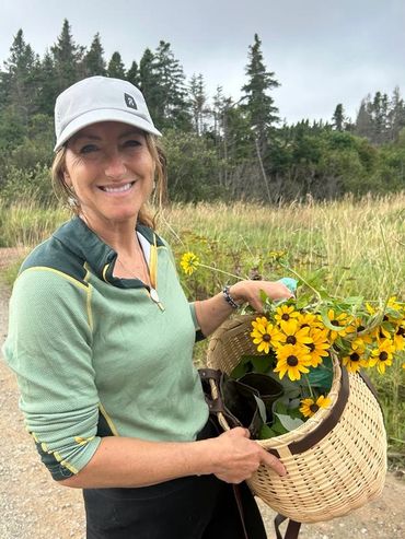 Sonia Leblanc, propriétaire
Cueillette locale