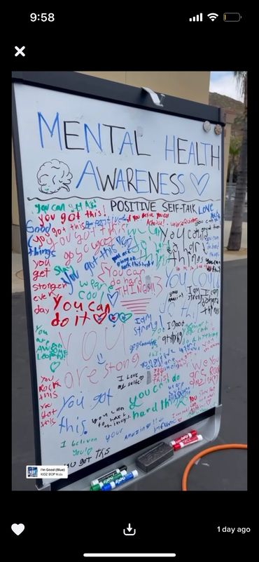 MENTAL AWARENESS MONTH