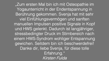 Kundenmeinung, Patientenstimmen, Testimonials, K. Fulda