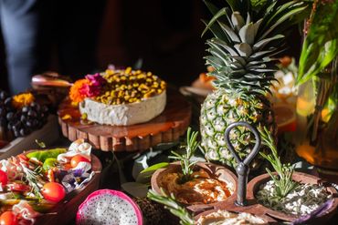 Grazing table miscellaneous food items