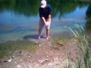 Rick Greiber, from the water