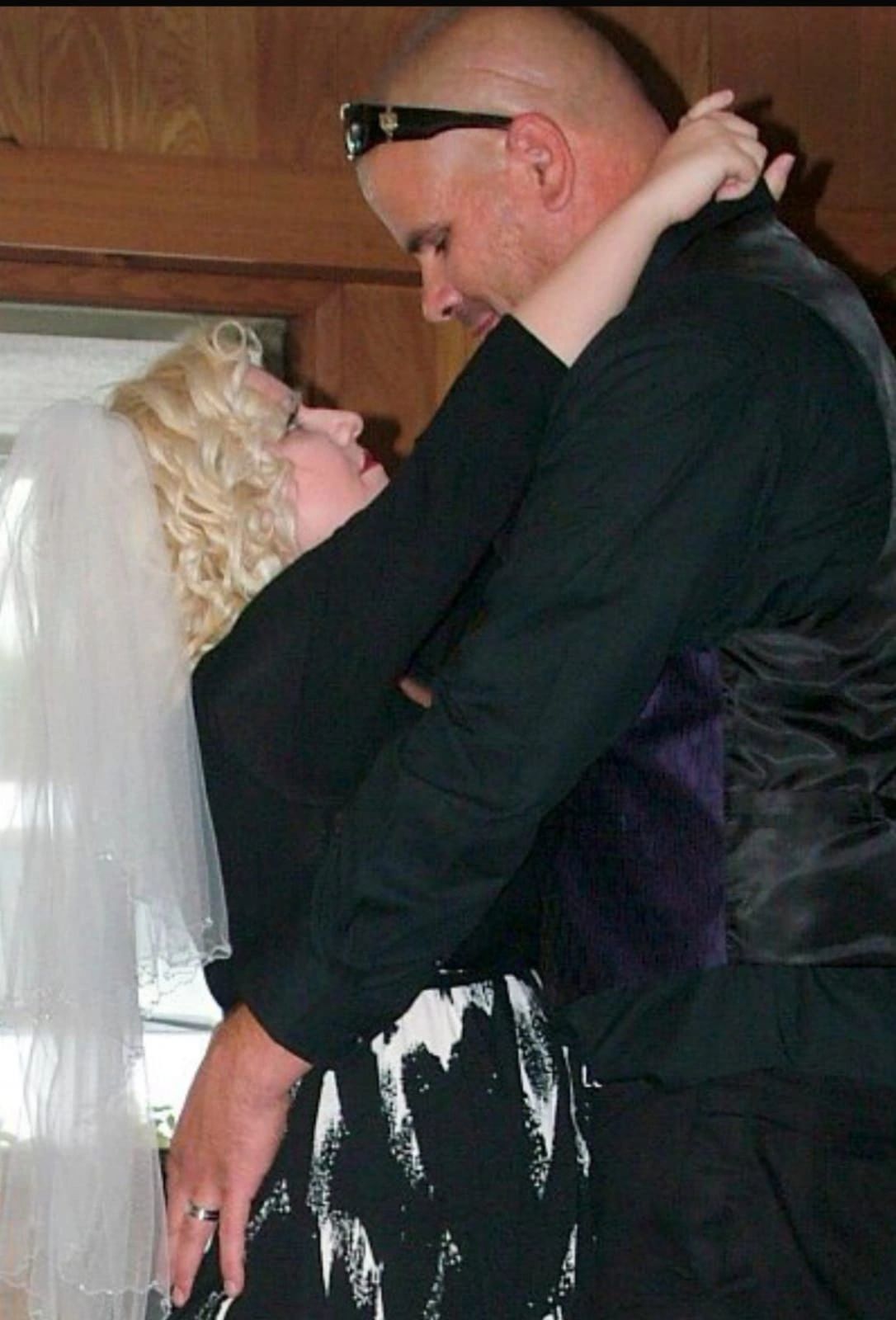 Wedding photo of Starr Andrews Strong HGactivist and Robert dancing