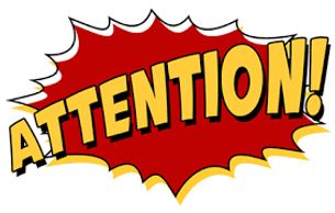 Requires your attention for the betterment of all members.