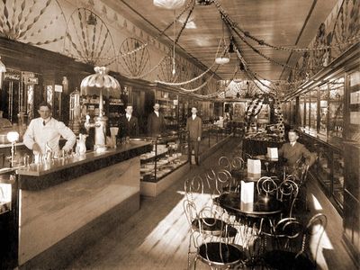 In the 1920s, drugstore soda fountains were the Starbucks of the day.