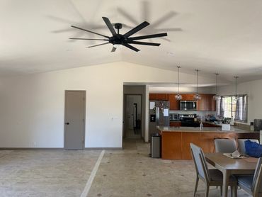Modern fan install