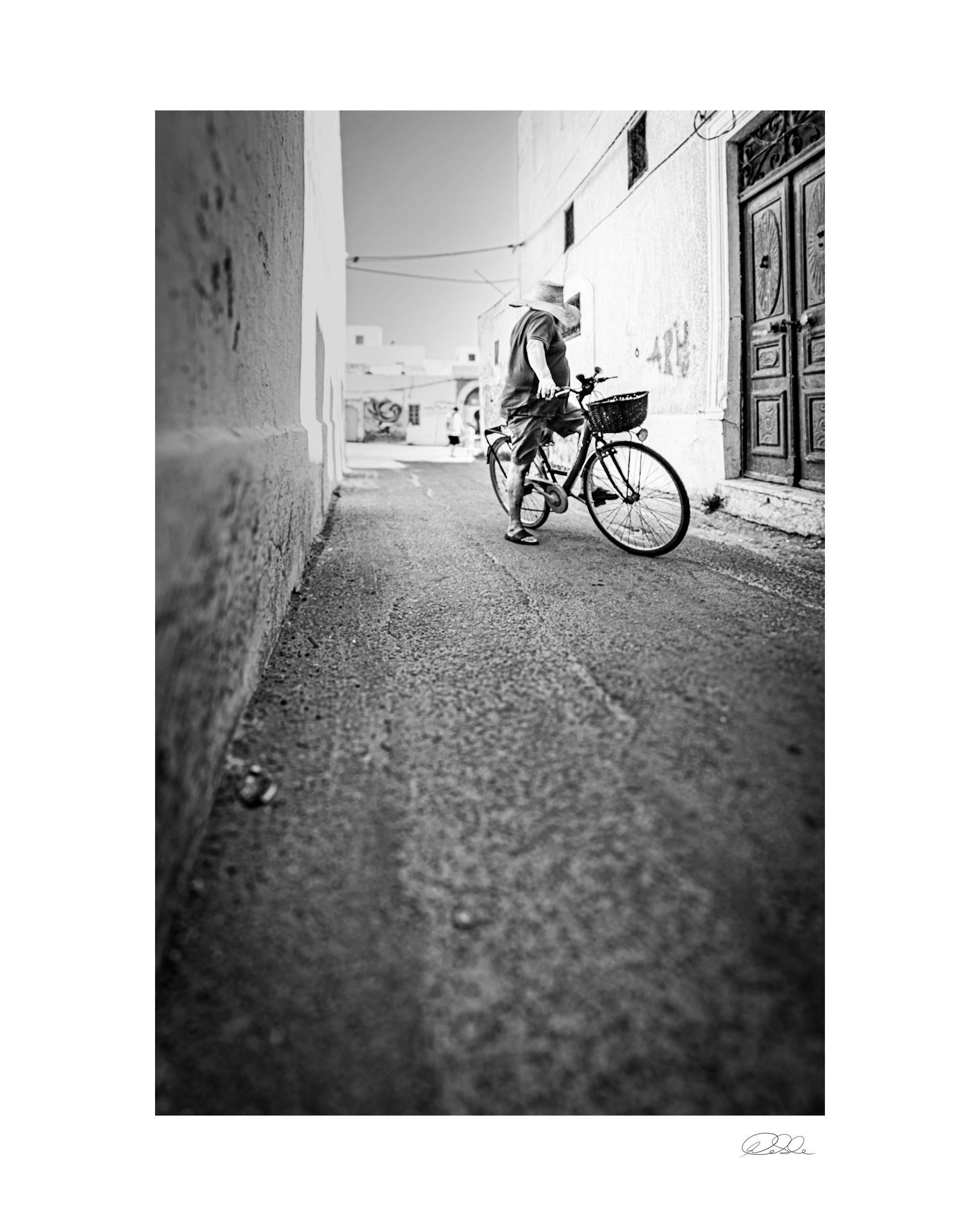 Street, stranger, bike