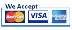 Visa , Mastercard , Amex