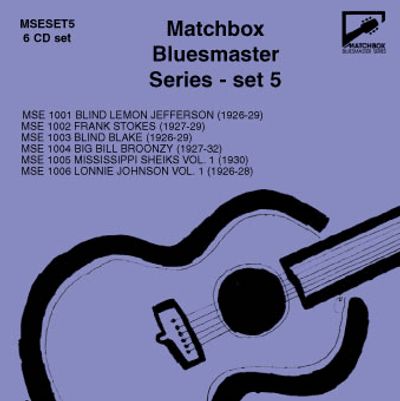 Cover of Set 5 in Matchbox Bluesmaster Series 6CD set