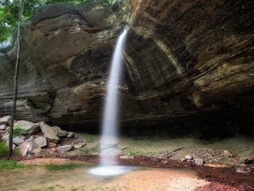 You could spend an entire day exploring the many natural springs and waterfalls in the area.