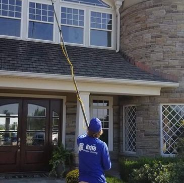 Eco-friendly two story professional window cleaning!
