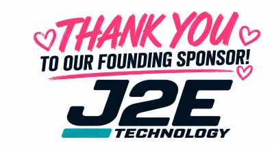 Thank you message to founding sponsor J2E Technology.