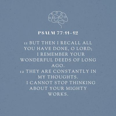 Don't forget all our God has done and is doing. Recall His Goodness!