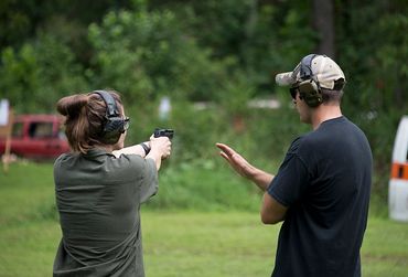 firearms pistol rifle handgun training tactical gun instructor shooting course
church security class