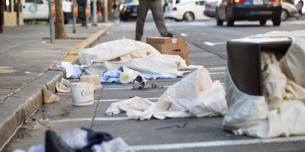 Trash in San Francisco - Melia Robinson/Business Insider