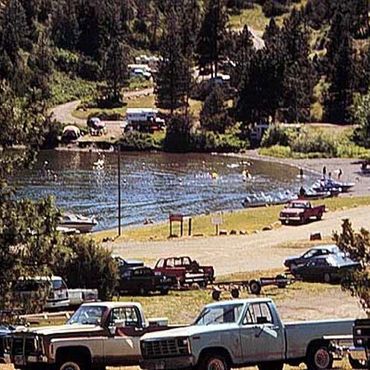 Campground at Holter Lake