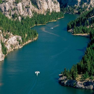Canyon at Holter Lake